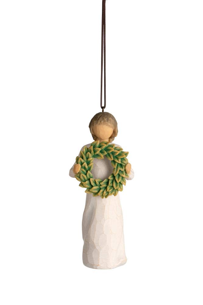 Willow Tree Magnolia Ornament, Sculpted Hand-Painted Figure - Image 1